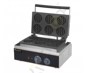 Kitchbox Ticari Endüstriyel Liege Waffle Makinesi (6'lı)
