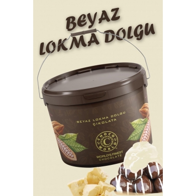 BEYAZ LOKMA DOLGU ÇİKOLATASI 