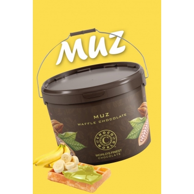 Chocoworld Muz Waffle Sosu 