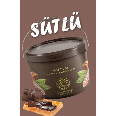 Chocoworld Sütlü Waffle Çikolatası 